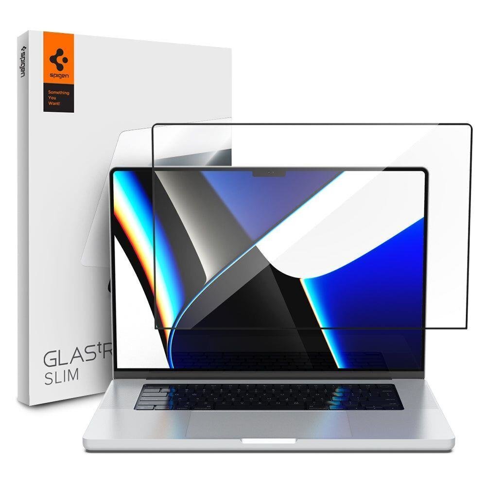 Spigen Glass TR Slim, MacBook Pro 16" hind ja info | Sülearvuti tarvikud | kaup24.ee