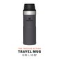 Termokruus The Trigger-Action Travel Mug Classic, 0,35 L, tumehall цена и информация | Termosed, termostassid | kaup24.ee