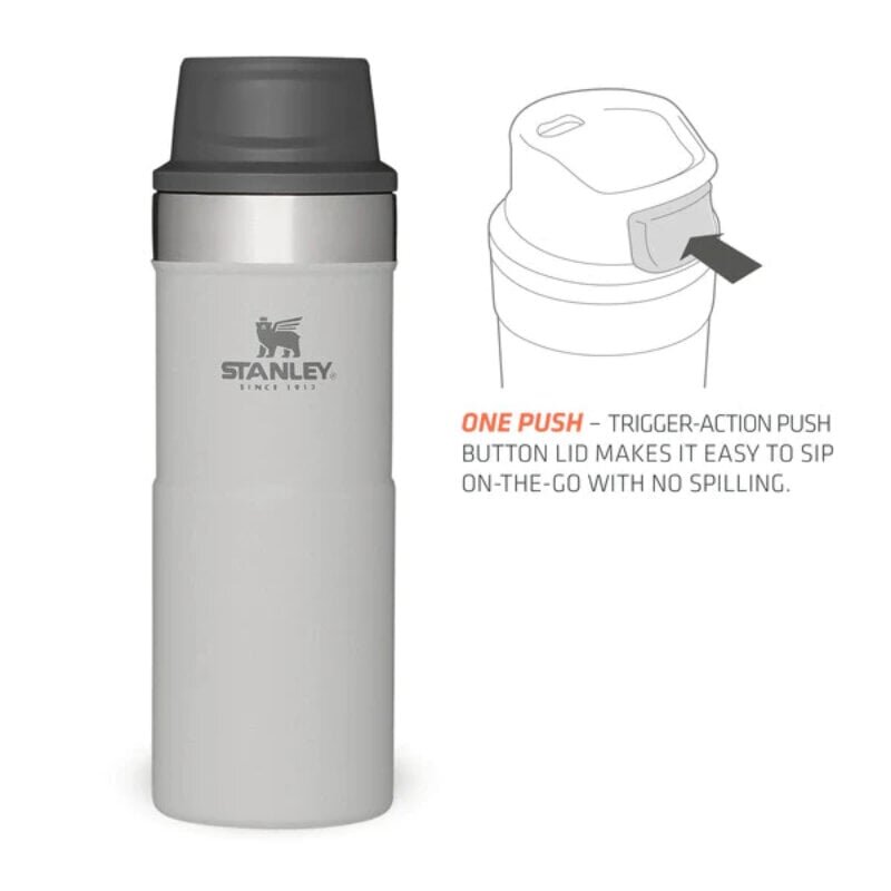 Termokruus The Trigger-Action Travel Mug Classic, 0,35 L, tumehall hind ja info | Termosed, termostassid | kaup24.ee