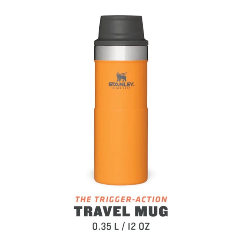 Termokruus The Trigger-Action Travel Mug Classic, 0,35 L, safrankollase värviga цена и информация | Termosed, termostassid | kaup24.ee