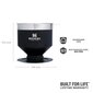 Kohvimasin The Perfect-Brew Pour Over Classic, mattmust цена и информация | Termosed, termostassid | kaup24.ee