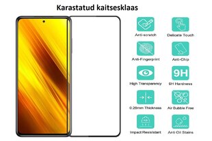 karastatud kaitseklaas 9D Xiaomi Mi 11 Lite ja 5G hind ja info | Ekraani kaitsekiled | kaup24.ee