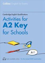 Activities for A2 Key for Schools цена и информация | Пособия по изучению иностранных языков | kaup24.ee