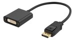 Deltaco DP-DVI14-K, DVI/VGA, 0.2m. / / 00110017