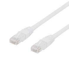 Deltaco TP-61V-K, U/UTP Cat6, 1 m цена и информация | Кабели и провода | kaup24.ee