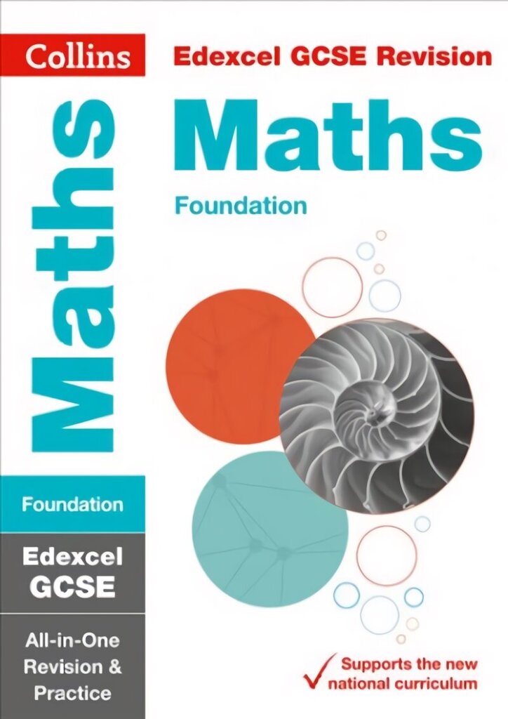 Edexcel GCSE 9-1 Maths Foundation All-in-One Complete Revision and Practice: Ideal for Home Learning, 2023 and 2024 Exams edition, Edexcel GCSE Maths Foundation Tier All-in-One Revision and Practice цена и информация | Noortekirjandus | kaup24.ee