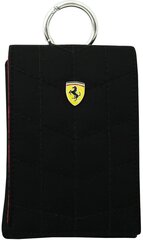 Ferrari case Universal Flap - Black цена и информация | Чехлы для телефонов | kaup24.ee