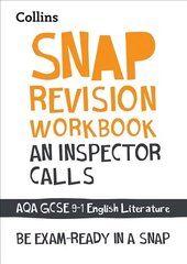 Inspector Calls: AQA GCSE 9-1 English Literature Workbook: Ideal for Home Learning, 2022 and 2023 Exams цена и информация | Книги для подростков и молодежи | kaup24.ee