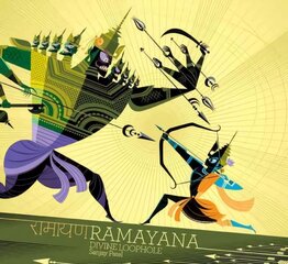 Ramayana: (Hindu Mythology Books, Books on Hindu Gods and Goddesses, Indian Books for Kids) цена и информация | Фантастика, фэнтези | kaup24.ee