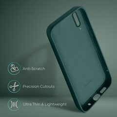 Чехол Moozy Lifestyle для Samsung Galaxy A50 / A50s / A30s - Тёмно-Зелёный цена и информация | Чехлы для телефонов | kaup24.ee