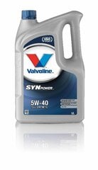 Mootoriõli SYNPOWER 5W40 5L, Valvoline цена и информация | Моторные масла | kaup24.ee