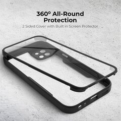 Ударопрочный чехол Moozy 360 для Samsung Galaxy A22 5G - Прозрачный  цена и информация | Чехлы для телефонов | kaup24.ee