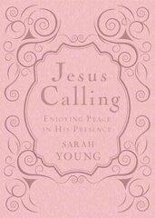 Jesus Calling, Pink Leathersoft, with Scripture References: Enjoying Peace in His Presence (a 365-Day Devotional) De Luxe edition hind ja info | Usukirjandus, religioossed raamatud | kaup24.ee