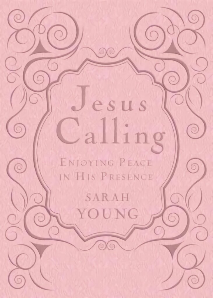 Jesus Calling, Pink Leathersoft, with Scripture References: Enjoying Peace in His Presence (a 365-Day Devotional) De Luxe edition hind ja info | Usukirjandus, religioossed raamatud | kaup24.ee