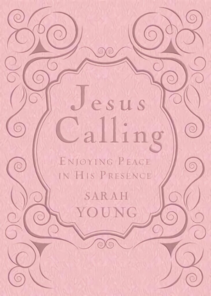 Jesus Calling, Pink Leathersoft, with Scripture References: Enjoying Peace in His Presence (a 365-Day Devotional) De Luxe edition цена и информация | Usukirjandus, religioossed raamatud | kaup24.ee