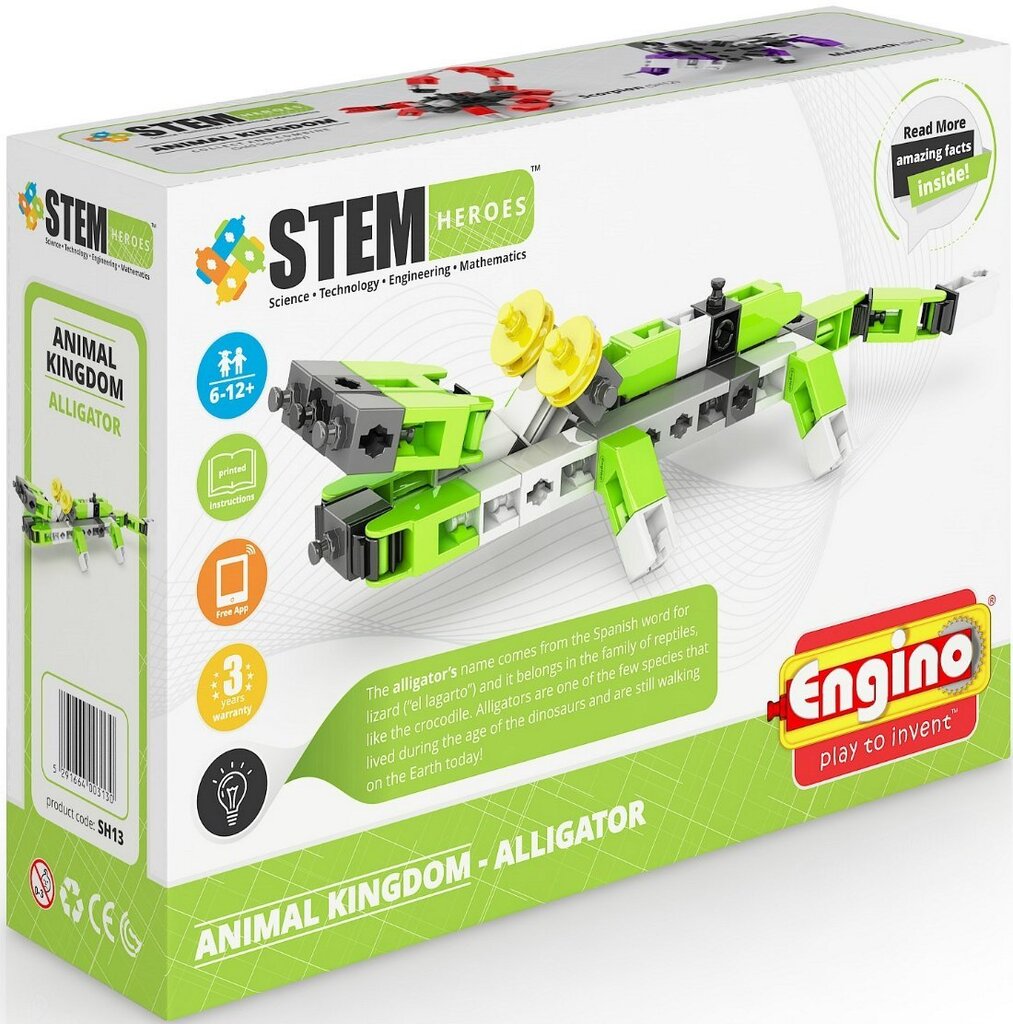 Konstruktor Engino Stem Heroes, Play to invent hind ja info | Klotsid ja konstruktorid | kaup24.ee