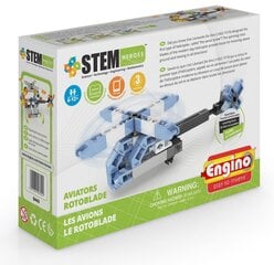 Конструктор "Вертолет" STEM Heroes Engino, Play to invent цена и информация | Конструкторы и кубики | kaup24.ee