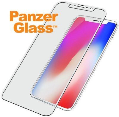 Panzer Glass karastatud klaas Apple iPhone X / XS / 11 Pro jaoks valge цена и информация | Ekraani kaitsekiled | kaup24.ee