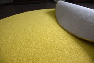 Круглый ковёр Eton, жёлтый цена и информация | Коврики | kaup24.ee