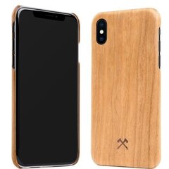 Mobiiltelefoni tagus Woodcessories EcoCase Cevlar Cherry, sobib iPhone X, kirss hind ja info | Telefoni kaaned, ümbrised | kaup24.ee