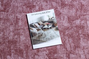 Rugsx ковёр Solid 60, красновато-розовый цена и информация | Коврики | kaup24.ee