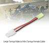 1 tk Kaabel 16AWG Cm 13 pistik konverter adapter Tamiya suur isane Mini Tamiya naissoost laadimiskaablile hind ja info | Nutiseadmed ja aksessuaarid | kaup24.ee