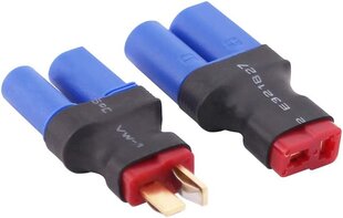 4 Шт. EC5 к T-Plug Deans Стиль Мужской Женский RC Разъем Адаптер цена и информация | Смарттехника и аксессуары | kaup24.ee