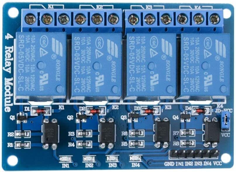 1 tk releemoodul 4 kanalit 4CH DC 5V koos optilise klemmiga UNO R3 Mega 1280 DSP Arm PIC AVR Raspberry Pi jaoks цена и информация | Nutiseadmed ja aksessuaarid | kaup24.ee