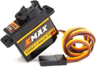 EMax ES08A II 8,6g plastmassist käigukastiga analoogservo koos 15T varrukahoidikuga varuosade komplekt Axial SCX24 RC auto mudelitele hind ja info | Nutiseadmed ja aksessuaarid | kaup24.ee