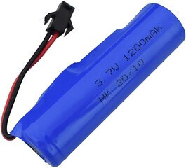 1 tk 1S 3.7V 1200mAh Lipo aku SM pistikuga RC auto jaoks Off Road veoautole hind ja info | Nutiseadmed ja aksessuaarid | kaup24.ee