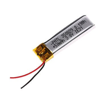 1 tk laetav Lipo aku 350829 (3.8v, 50mAh Lipo) Bluetooth kõrvaklappide, nutikellade, POS, meditsiiniliste instrumentide ja muude kaasaskantavate seadmete jaoks. hind ja info | Akud | kaup24.ee