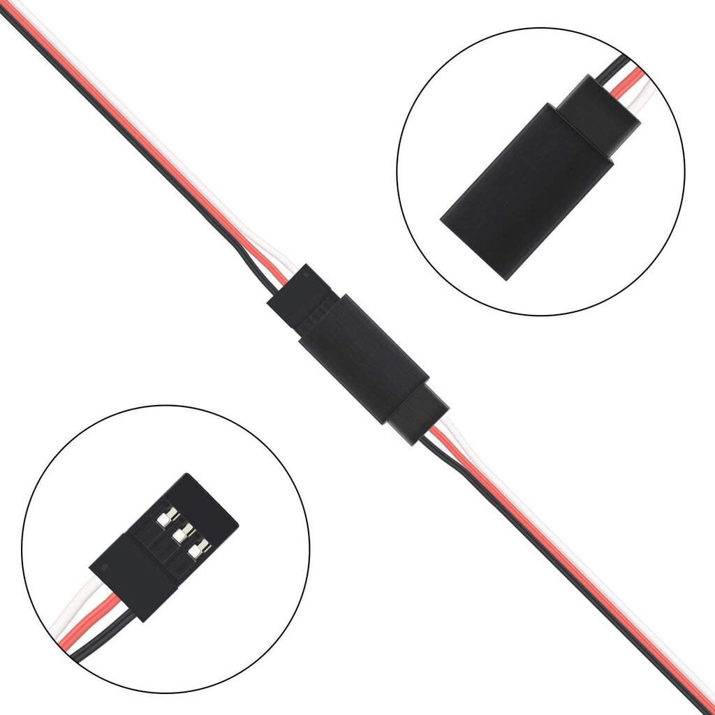 10 tk servo pikenduskaabel RC, 150mm servo pikenduskaabel Y servo, 3 Pin mees-naine RC servo kaabel, servo pikendusjuhe JR pistiku pistik RC lennukile hind ja info | Nutiseadmed ja aksessuaarid | kaup24.ee