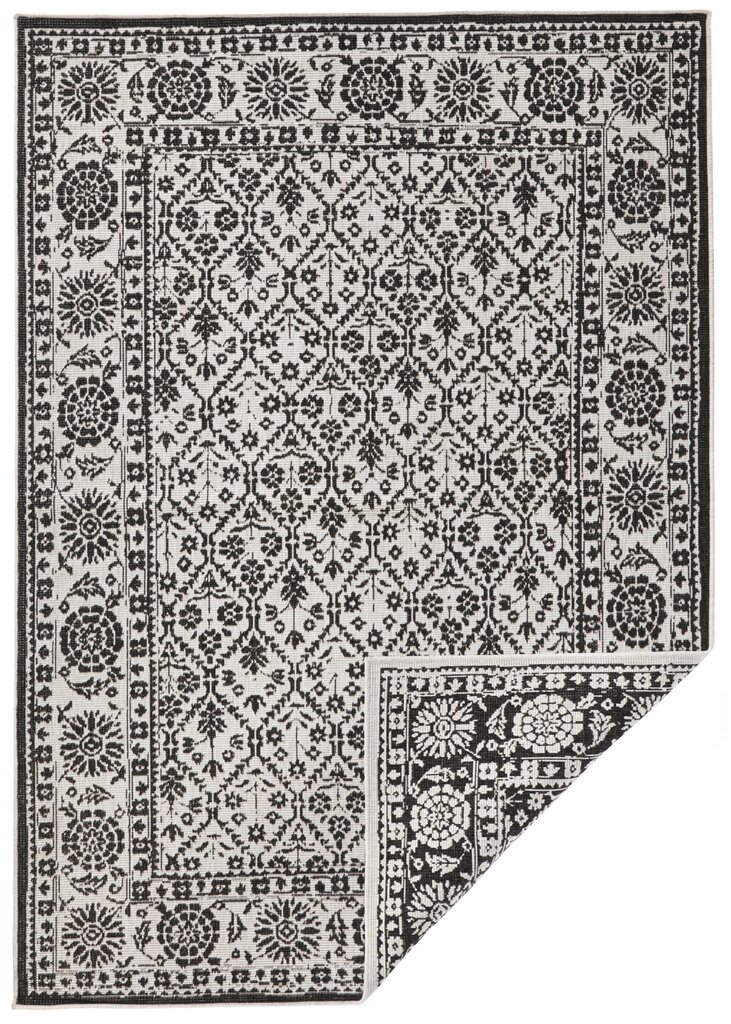 Vaip NORTHRUGS Twin Curacao Black Cream, 160x230 cm hind ja info | Vaibad | kaup24.ee