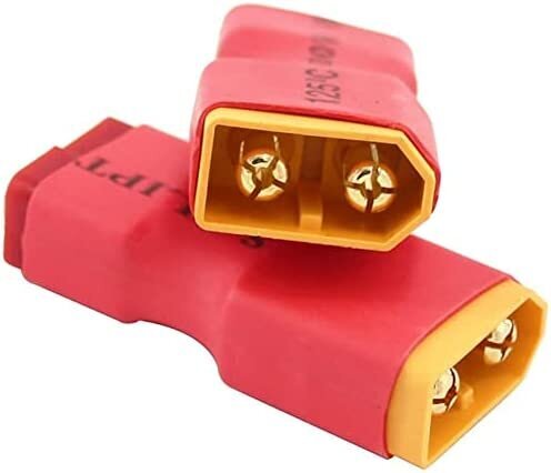 4 tk XT60 mees- ja XT60 emas-t-pistikutega traadita adapteri ühendaja hind ja info | Nutiseadmed ja aksessuaarid | kaup24.ee