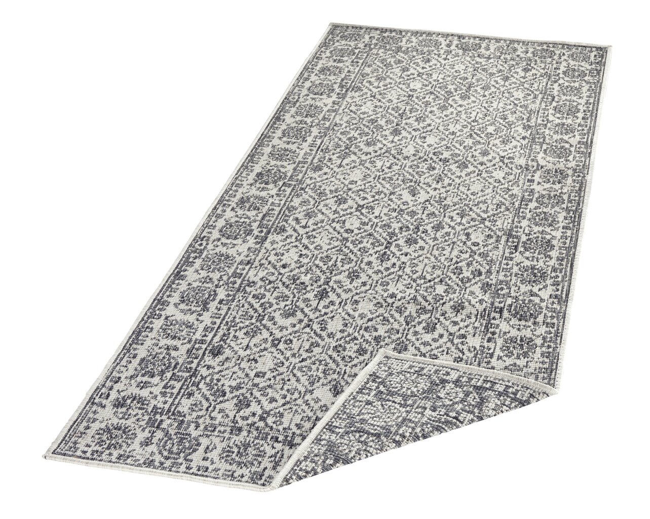 Vaip NORTHRUGS Twin Curacao Grey Cream, 80x250 cm цена и информация | Vaibad | kaup24.ee