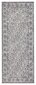 Vaip NORTHRUGS Twin Curacao Grey Cream, 80x250 cm цена и информация | Vaibad | kaup24.ee