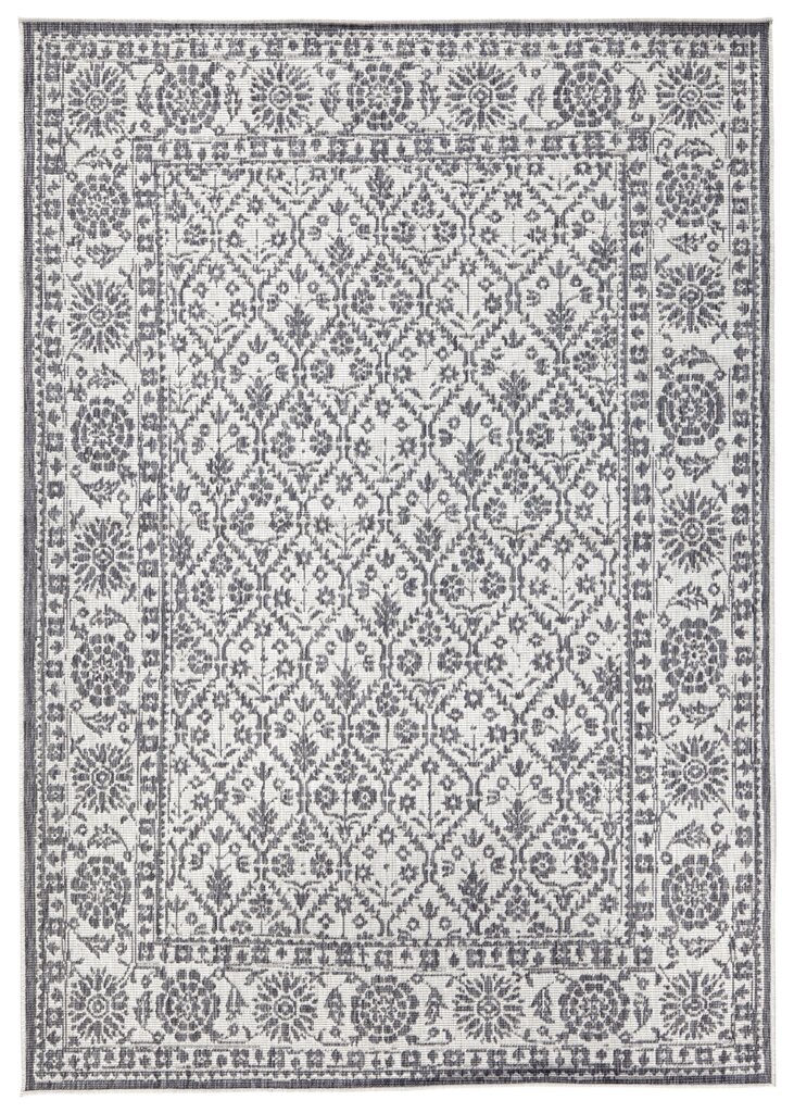 Vaip NORTHRUGS Twin Curacao Grey Cream, 80x250 cm цена и информация | Vaibad | kaup24.ee