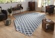 Vaip NORTHRUGS Twin Nizza Blue Cream, 80x350 cm hind ja info | Vaibad | kaup24.ee