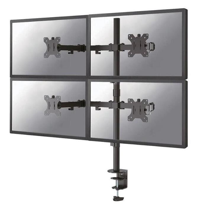 MONITOR ACC DESK MOUNT 13-32"/FPMA-D550D4BLACK NEOMOUNTS цена и информация | Teleri seinakinnitused ja hoidjad | kaup24.ee