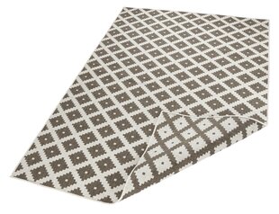 Vaip NORTHRUGS Twin Nizza Brown Cream, 200x290 cm hind ja info | Vaibad | kaup24.ee