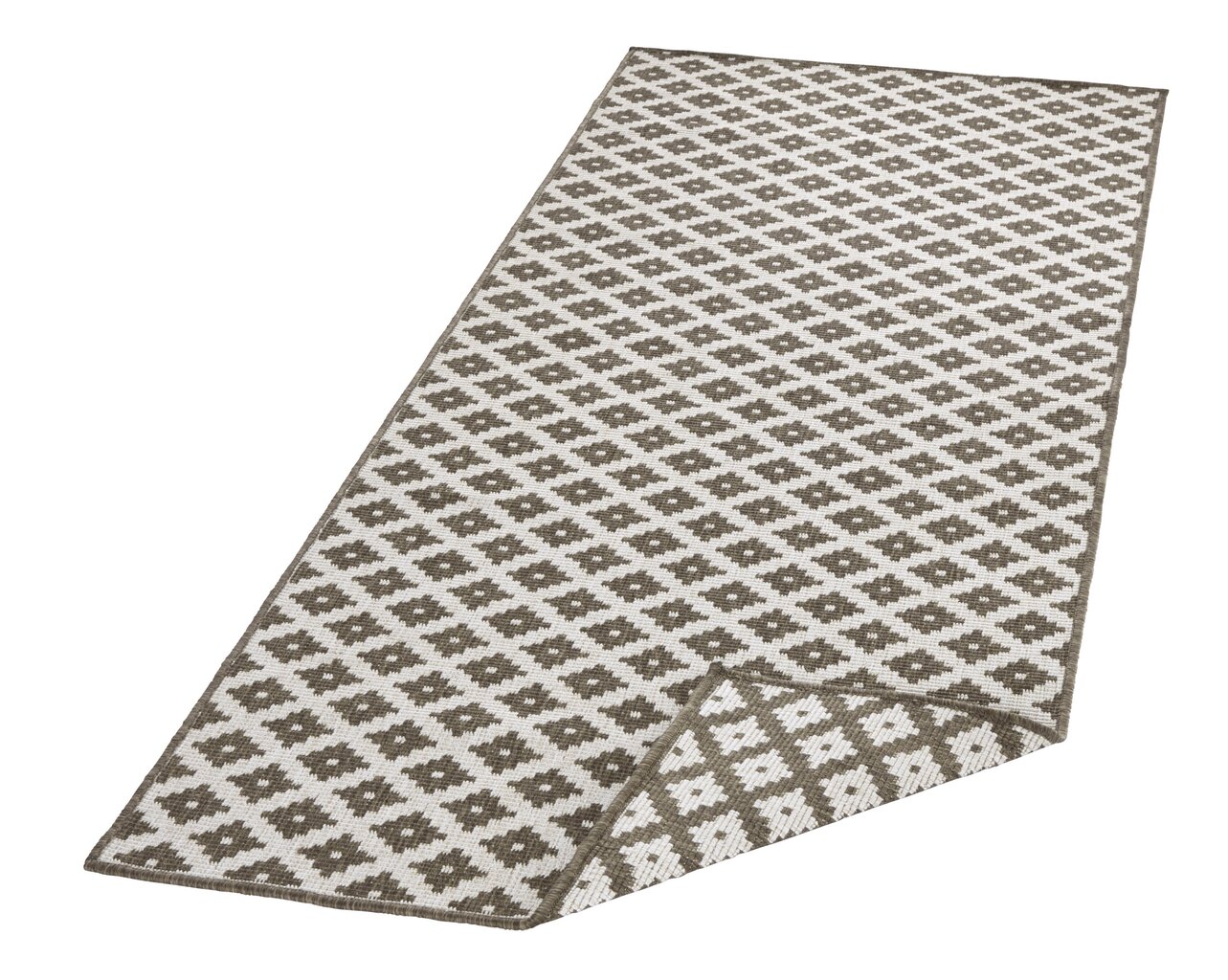 Vaip NORTHRUGS Twin Nizza Brown Cream, 200x290 cm цена и информация | Vaibad | kaup24.ee