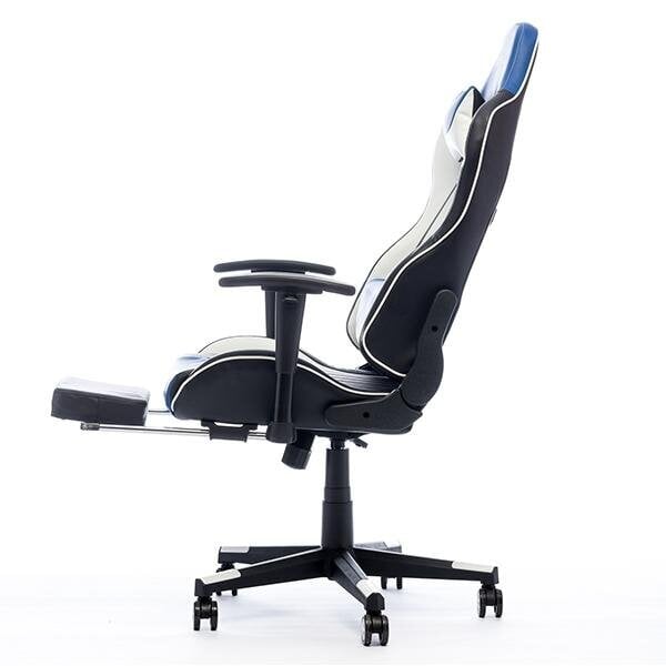 Massaažimängutool ByteZone Dolce Gaming Chair, must-sinine hind ja info | Kontoritoolid | kaup24.ee