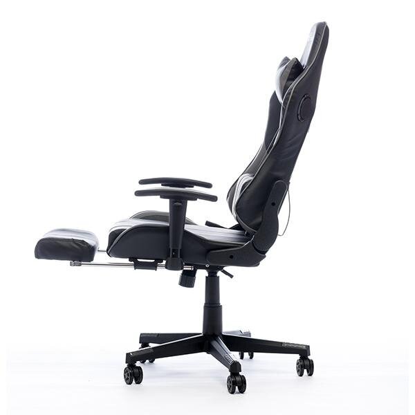 Massaažimängutool ByteZone Python bluetooth kõlaritega Gaming Chair, must-hall hind ja info | Kontoritoolid | kaup24.ee