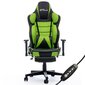 Masseeriv Mänguritool ByteZone Hulk Gaming Chair, must-roheline цена и информация | Kontoritoolid | kaup24.ee