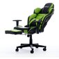 Masseeriv Mänguritool ByteZone Hulk Gaming Chair, must-roheline цена и информация | Kontoritoolid | kaup24.ee