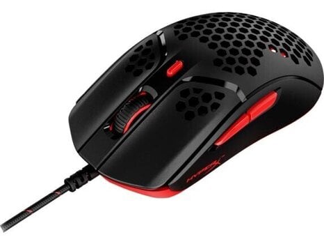 HyperX Pulsefire Haste, Black-Red цена и информация | Мыши | kaup24.ee