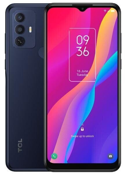 TCL 30E, Dual SIM, 3/64GB, Blue цена и информация | Telefonid | kaup24.ee