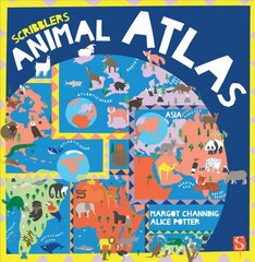 Scribblers' Animal Atlas Illustrated edition цена и информация | Книги для подростков и молодежи | kaup24.ee