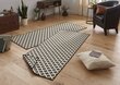 Vaip NORTHRUGS Twin Nizza Black Cream, 160x230 cm hind ja info | Vaibad | kaup24.ee