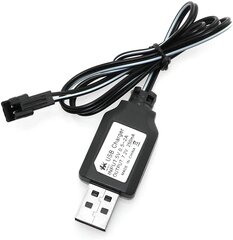 USB кабель зарядного устройства 250mAh выход RC автомобиль, 1 шт. SM-2P для 7.2V Ni-Mh аккумуляторов цена и информация | Смарттехника и аксессуары | kaup24.ee